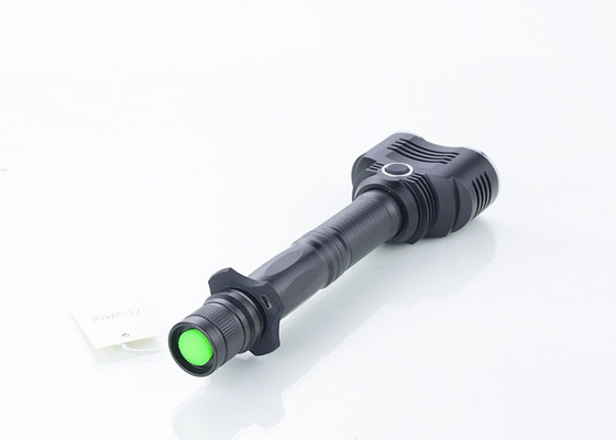 反研摩剤 1800Lm 戦術的な LED の懐中電燈、再充電可能な導かれたトーチ