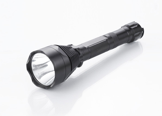尾革紐が付いている古典的なロゴの印刷の警察戦術的な LED の懐中電燈 1300LM