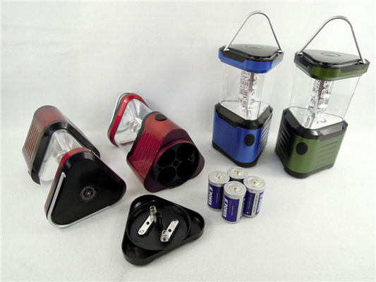 0.5 W の 4 の屋外のプラスチック 24 LED キャンプ ライト* D 電池、100LM