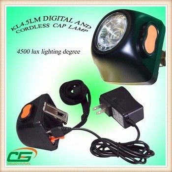 強力な LED の頭部のトーチ、鉱物産業のためのコードレス導かれた鉱山のヘッドランプ