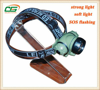 SOS は頭部のための 3 ワットのクリー族 LED ライト、導かれた頭部ライト AC85 - 265V --を取付けました