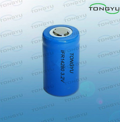 太陽 LED のための低い自己放電 LiFePO4 の充電電池 3.2V 320mAh はつきましたり/懐中電燈