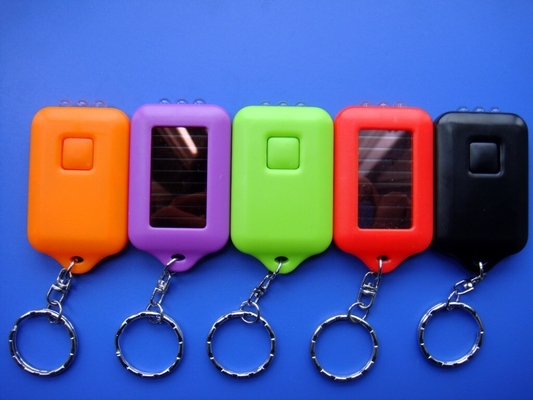 ツーリスト記念品のために monogrammed ABS LED 懐中電燈アクリルの Keychain
