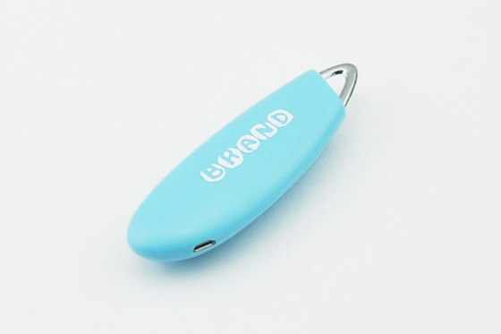 懐中電燈緑専門力銀行外的な keychain の小型青