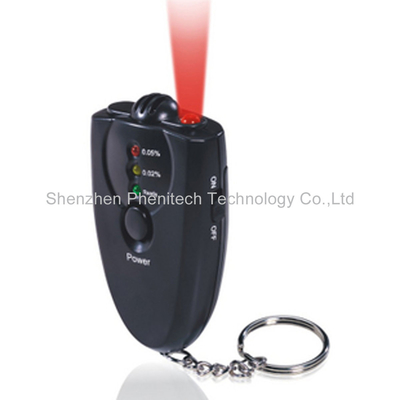 トーチ機能の Keychain の飲酒検知器のデジタル呼吸アルコール テスター