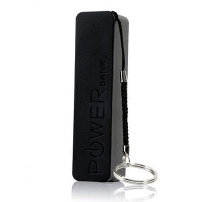白い 2600mAh 携帯電話充満場所、携帯用力銀行 Keychain の充電器