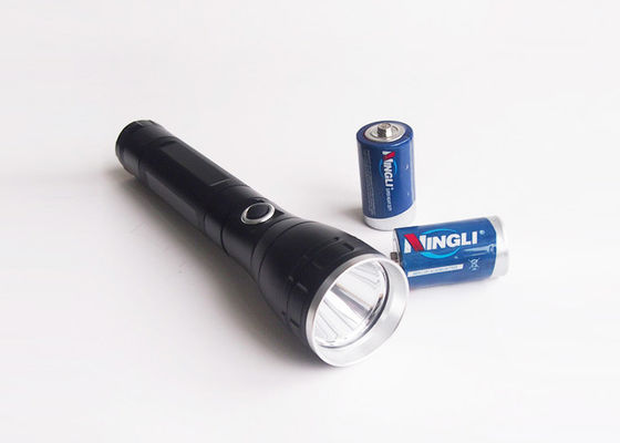 5W 緊急のアルミ合金の警察のクリー語は 2 のトーチを* D 電池導きました