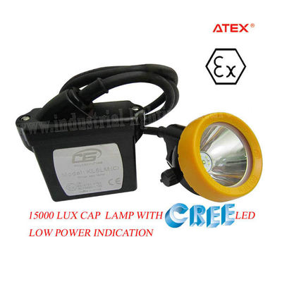 KL5LM は鉱山の安全 LED 採鉱ランプ 3.7V を 15000 ルクス、再充電可能な採鉱ランプ防水します