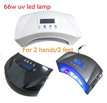 66W 高い発電 CCFL LED の釘の紫外線ランプ、ランプを治す 2 つの手 LED の釘