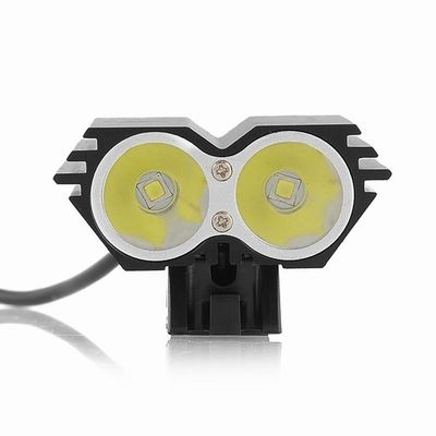 太陽嵐 5000 の内腔 2x のクリー族 XML U2 LED のマウンテン バイク/自転車のヘッドライトはつきます