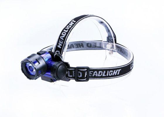 3 つの x AAA 電池が付いている 3W LED PMMA LEN の高い発電 LED の頭部のトーチ
